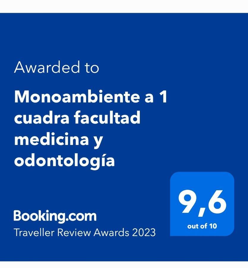 Monoambiente A 1 Cuadra Facultad Medicina Y Odontologia Apartman Rosario Kültér fotó